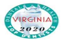 A picture of the virginia dental health top dentist logo.