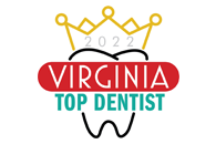 A logo of the virginia top dentist